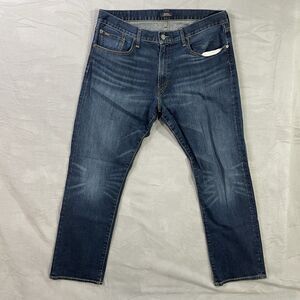 Polo Ralph Lauren Men’s Size 36x32 Hampton Relaxed Straight Jeans Blue Denim